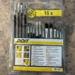 Teptukų DOIT rinkinys 15vnt.